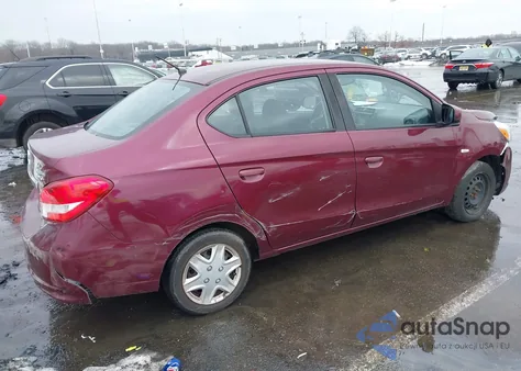 2017 Mitsubishi Mirage G4 Es из США, поврежденный, VIN ML32F3FJ0HHF15544